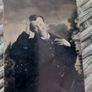 8 tintype antique photos, 1800s, playing card sized, post 4e D18 Image 6