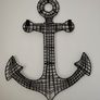 Nautical anchor metal wall decor Image 2