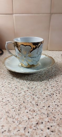 Cup and saucer set
