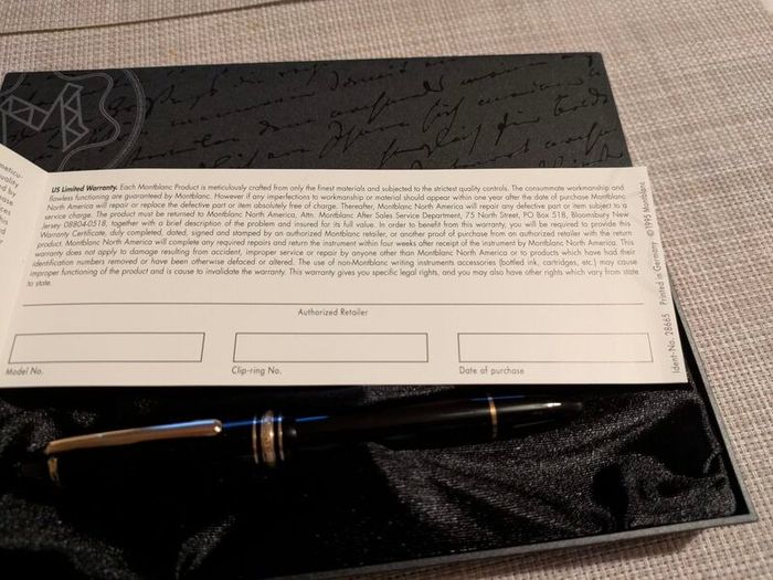 Montblanc Meisterstuck 146 LeGrand fountain pen unused in original box from 1995
