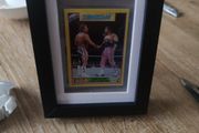 1992 Merlin Gold Bret Hart Vs British Bulldog Wrestling Card WWF Summer Slam  92