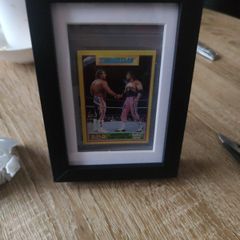 1992 Merlin Gold Bret Hart Vs British Bulldog Wrestling Card WWF Summer Slam  92