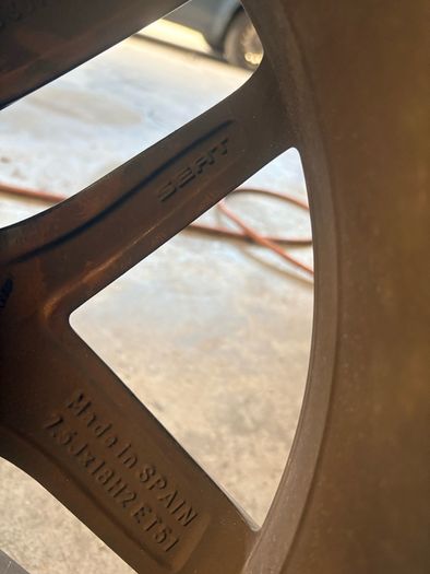 18in single genuine seat alloy