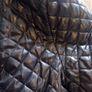 ladies jacket. Padded design. Black with grey material. Size small Image 5