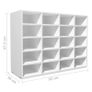 Shoe Rack Chipboard 92x30x67.5 cm White Image 6