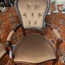 French Victorian Solid Mahogany chair set Image 4