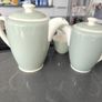 Vintage Poole Pottery Twintone Coffee Set, Ice Green & Seagull Image 8