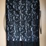 NEW - Coast Lulla Lace black Pencil Skirt Size 10 Image 2