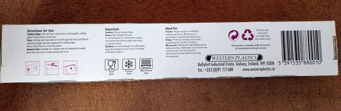 Industrial Catering size cling film 300m box