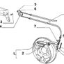 Handbrake Cable (Fiat 500/126) Image 2