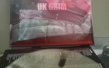 Stealford mods UK GRIM smokey vinyl filled red gel sleeve blood records vinyl