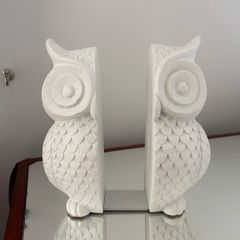Laura Ashley Owl White Bookends