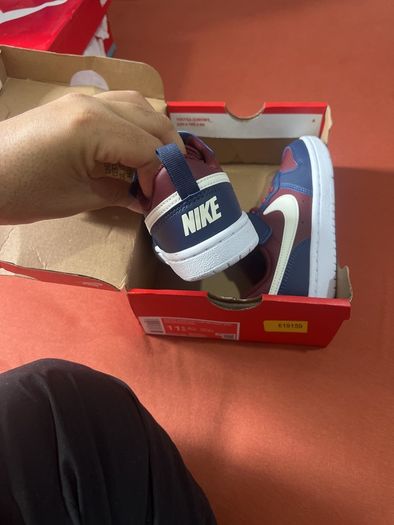 Nike Court Borough Low Boys Toddler in Burgundy