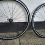 As New Bontrager Paradigm TLR road wheels fitted with tyres  (rim brakes) Image 2