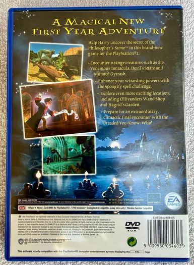 Playstion 2 , Harry Potter And The Philospher's Stone