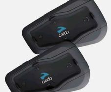Cardo Freecom 1 + Plus Duo Rider Motorcycle Bluetooth Intercom Headset