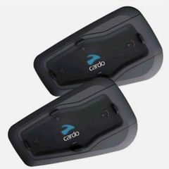 Cardo Freecom 1 + Plus Duo Rider Motorcycle Bluetooth Intercom Headset