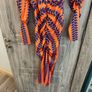 Orange/Blue Dress - M Image 6