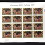 2009 Ireland Christmas Commemorative Stamp Sheetlet Plate 1B1B1B1B Fine CDS Used with Dublin cancel of 16th June 2009 (First day of issue) Image 2