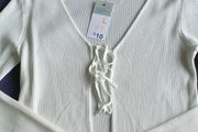 BNWT - A Beautiful Ivory Top - Read Carefully