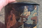 Japanese 19th Century Papier Mache Tea Caddy
