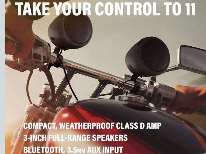 motorcycle speakers