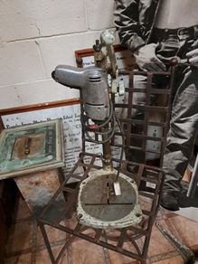 Vintage Stanley Drill@Stand