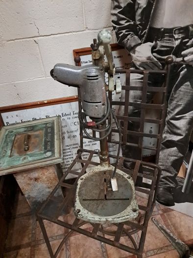 Vintage Stanley Drill@Stand