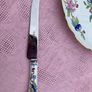 Last chance to buy this Ansley Pembroke Part tea set cake plate and knife worth 55 euros itself without the cups and  saucers  dish Image 6