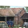 Vintage Tractor scene tin sign Image 4