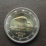 2015 Latvia UNC 2 Euro coin "Stork" Image 3