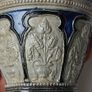 Rare and Unique Salt Glazed Stoneware Westerwald Vase 1800s Image 5