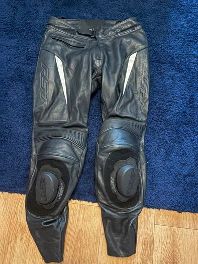 RST 2 piece leathers & boots like new