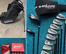 Clubs, Titleist bag, Balls, Tees - Deal