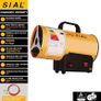 51,300 Btu/hr Industrial Gas Fan Heater Portable Workshops Heater Heat Cannon Gas Radiant Heater Hot Air Blower Mechanical Switch Piezo Ignition, Yellow, 15KW Image 3