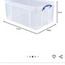 3 Plastic Storage Boxes Image 3
