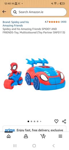 spiderman motorbike / car