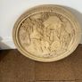 Vintage high relief Chinese Horse Carriage scene. Image 2