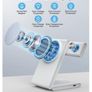 3 in 1 Foldable Magnetic Wireless Charging Station with PD 20W USB-C Adapter, Compatible with MagSafe Image 4