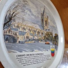 Christchurch Cathedral Dublin Millennium tray