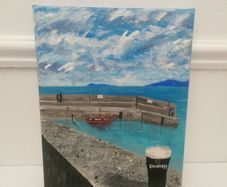 Brandon pier kerry. original painting