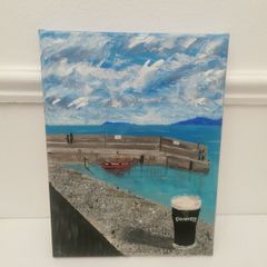 Brandon pier kerry. original painting