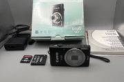 Canon IXUS 133 16MP Digital Camera Black - Boxed - Full Kit
