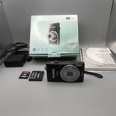 Canon IXUS 133 16MP Digital Camera Black - Boxed - Full Kit