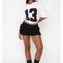 White Fox Boutique Bring Me A Dream Black Ruffle Skort XS NWT Image 2
