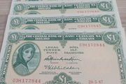 Lavery One Pound Notes