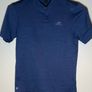 Adidas Mens Navy Polo Neck Short Sleeve T-Shirt Size S Image 2