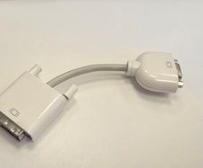 Genuine Apple DVI-to-VGA adapter