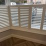 White Shutter Blinds for Bay Window Image 4