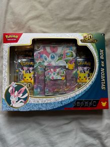 Pokemon TCG 30th Celebration Sylveon ex Box - 4 Booster Packs - Unopened